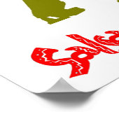 Salsa Gold Print! Poster (Hoek)