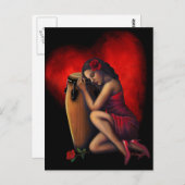 Salsa Heartbeat Briefkaart (Voorkant / Achterkant)