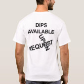 Salsa Instructor T-shirt (Achterkant)