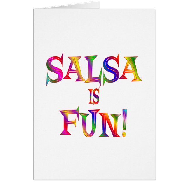 Salsa is FUN (Voorkant)