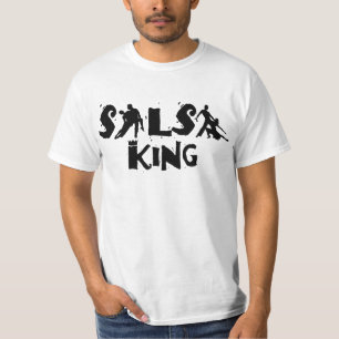 SALSA KING T-shirt - Voor salsa-dansliefhebbers