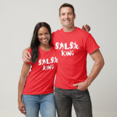 SALSA KING T-shirt - Voor salsa-dansliefhebbers (Unisex)