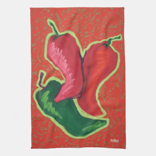 "Salsa" Kitchen Towel Theedoek (Verticaal)