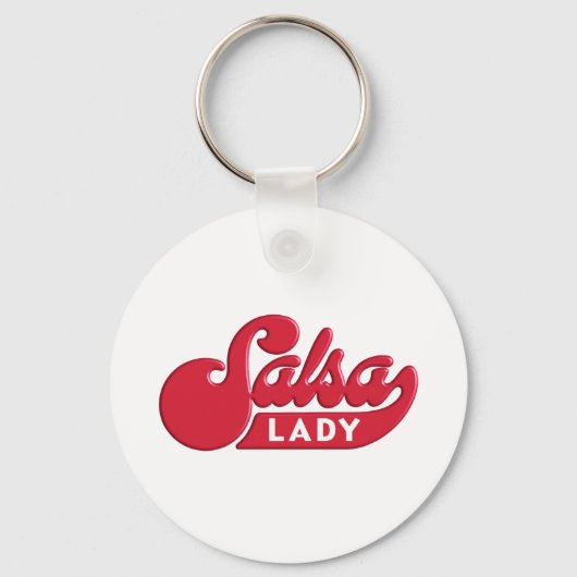 Salsa-Lady Sleutelhanger (Voorkant)