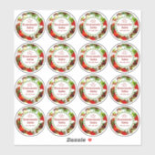 Salsa Maison De Votre Étiquette De Cuisine (Feuille)