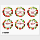 Salsa Maison De Votre Étiquette De Cuisine (Feuille)