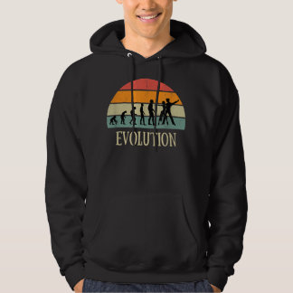 Salsa man evolutie  humor dansen salsa leuk hoodie