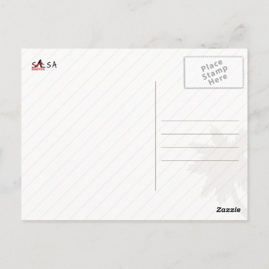 Salsa Moves - Carte postale (Dos)