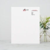 Salsa Moves - Letterhead Custom Briefhoofd (Staand voorkant)