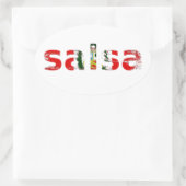 salsa Peru Ovale Sticker (Tas)