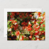 Salsa Quelqu'Un ? Carte postale (Devant / Derrière)