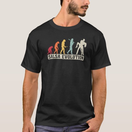 Salsa Retro Salsa Evolution T-shirt (Voorkant)