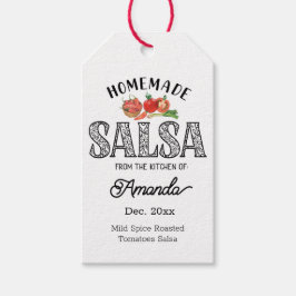 Salsa Zelfgemaakt Uit de Keuken van Naam Jar Cadeaulabel