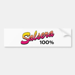 Salsera-100 Bumpersticker