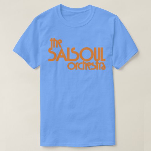 Salsoul Orchestra Retro Muziek Fan Design T-shirt (Design voorkant)