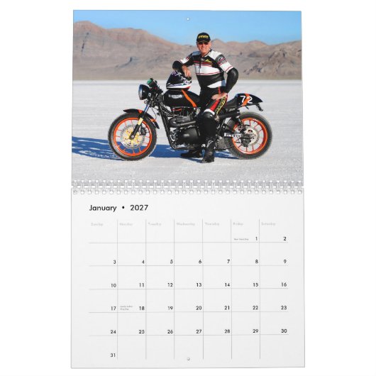 Salt 2009-kalender kalender (Jan 2027)