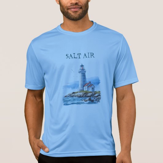 Salt air lighthouse t-shirt (Voorkant)