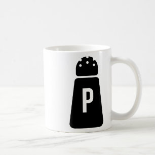 Salt and Pepper Shakers Funny Couple Matching Hall Koffiemok