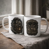 Salt-Cursed Captain Mug – Dead Men Don’t Brag