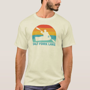 Salt Fork Lake Ohio Kajak T-shirt