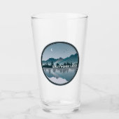 Salt Fork Lake Ohio Reflection Glas (Voorkant)