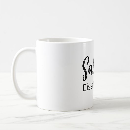 Salt Ice Coffee Mug (Gauche)