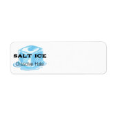 Salt Ice Return Address Label (Voorkant)