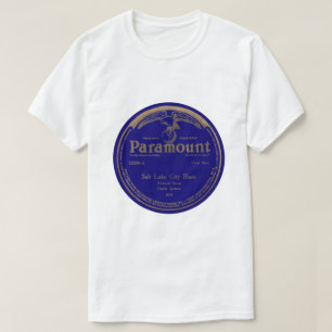 "Salt Lake City Blues" Charlie Jackson PARAMOUNT T-shirt
