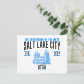 Salt Lake City Briefkaart (Staand voorkant)