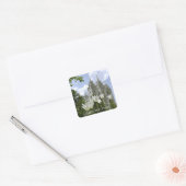 Salt Lake City, LDS-tempel Vierkante Sticker (Envelop)