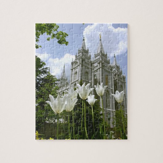 Salt Lake City LDS Temple Legpuzzel (Verticaal)