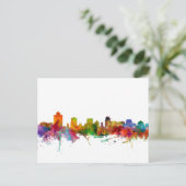 Salt Lake City Skyline Briefkaart (Staand voorkant)