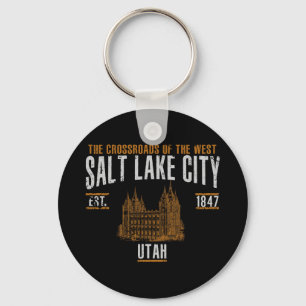 Salt Lake City Sleutelhanger