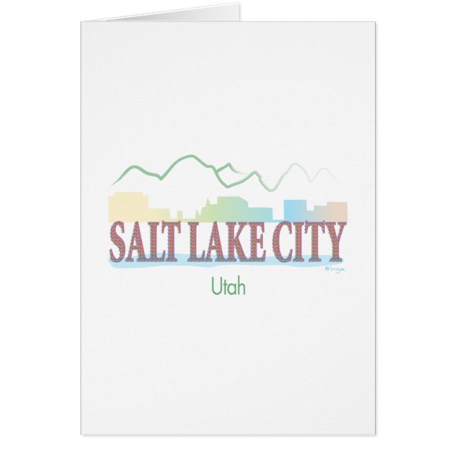 Salt Lake City, Utah (Devant)