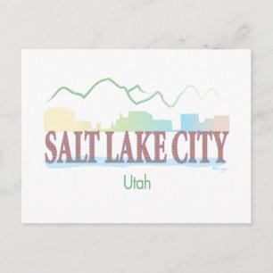 Salt Lake City,Utah Briefkaart
