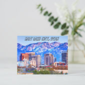 Salt Lake City, Utah Briefkaart (Staand voorkant)
