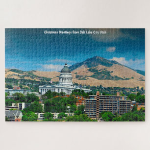 Salt Lake City Utah. Jigsaw Puzzle