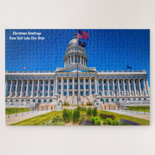 Salt Lake City Utah. Jigsaw Puzzle