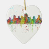 SALT LAKE CITY, UTAH SKYLINE KERAMISCH ORNAMENT (Rechts)