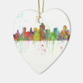 SALT LAKE CITY, UTAH SKYLINE KERAMISCH ORNAMENT (Links)