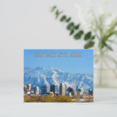 Salt Lake City Utah Souvenir carte postale (Debout devant)