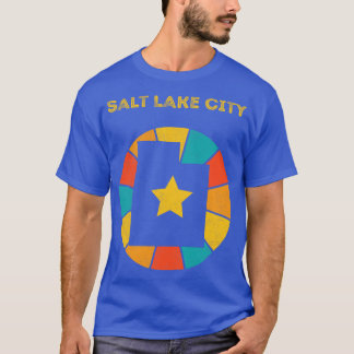 Salt Lake City Utah Verdrietig Souvenir 1 T-shirt