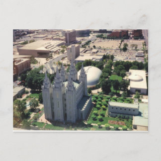 Salt Lake LDS Temple Briefkaart