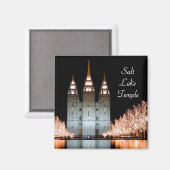 Salt Lake LDS Temple Magnet (Recto/Verso)