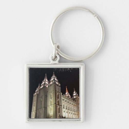 Salt Lake LDS Temple Sleutelhanger (Voorkant)