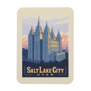 Salt Lake Temple Salt Lake City, Utah Magneet