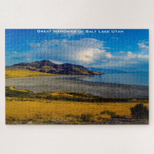 Salt Lake Utah. Jigsaw Puzzle