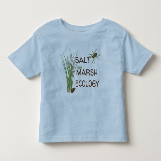 Salt Marsh Ecology - Toddler T-Shirt (Voorkant)