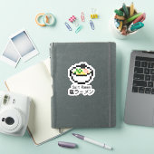 Salt Ramen Retro Pixel Art Sticker (iPad Cover)
