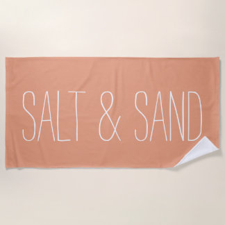Salt & Sable Mini Serviette de plage moderne esthé